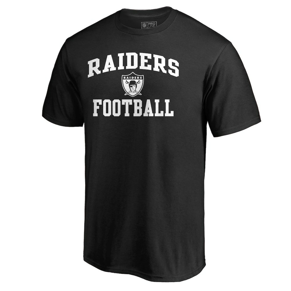 Las Vegas Raiders Vintage Collection Victory Arch T-Shirt - Black - NFL