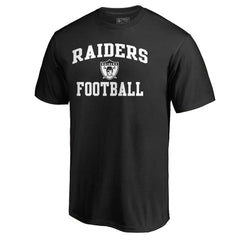 Las Vegas Raiders Vintage Collection Victory Arch T-Shirt - Black - NFL