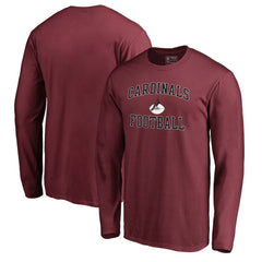 Arizona Cardinals Vintage Collection Victory Arch Long Sleeve T-Shirt - Cardinal - NFL