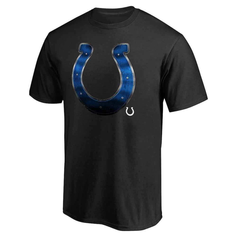 Indianapolis Colts Personalized Midnight Mascot T-Shirt - Black - NFL