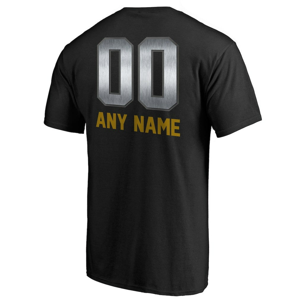 Jacksonville Jaguars Personalized Midnight Mascot T-Shirt - Black - NFL