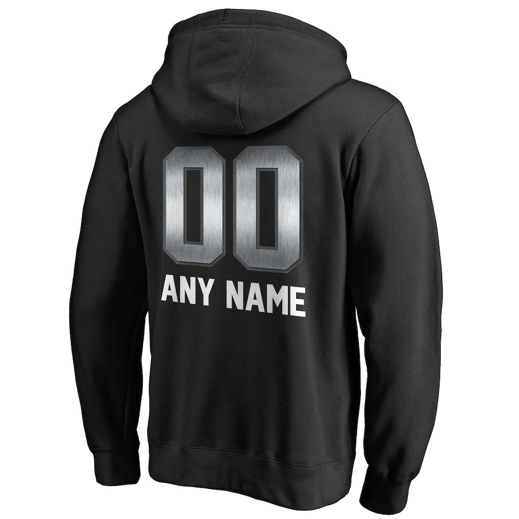 Dallas Cowboys Personalized Midnight Mascot Pullover Hoodie - Black - NFL