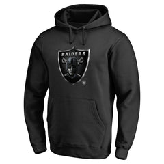 Las Vegas Raiders Personalized Midnight Mascot Pullover Hoodie - Black - NFL