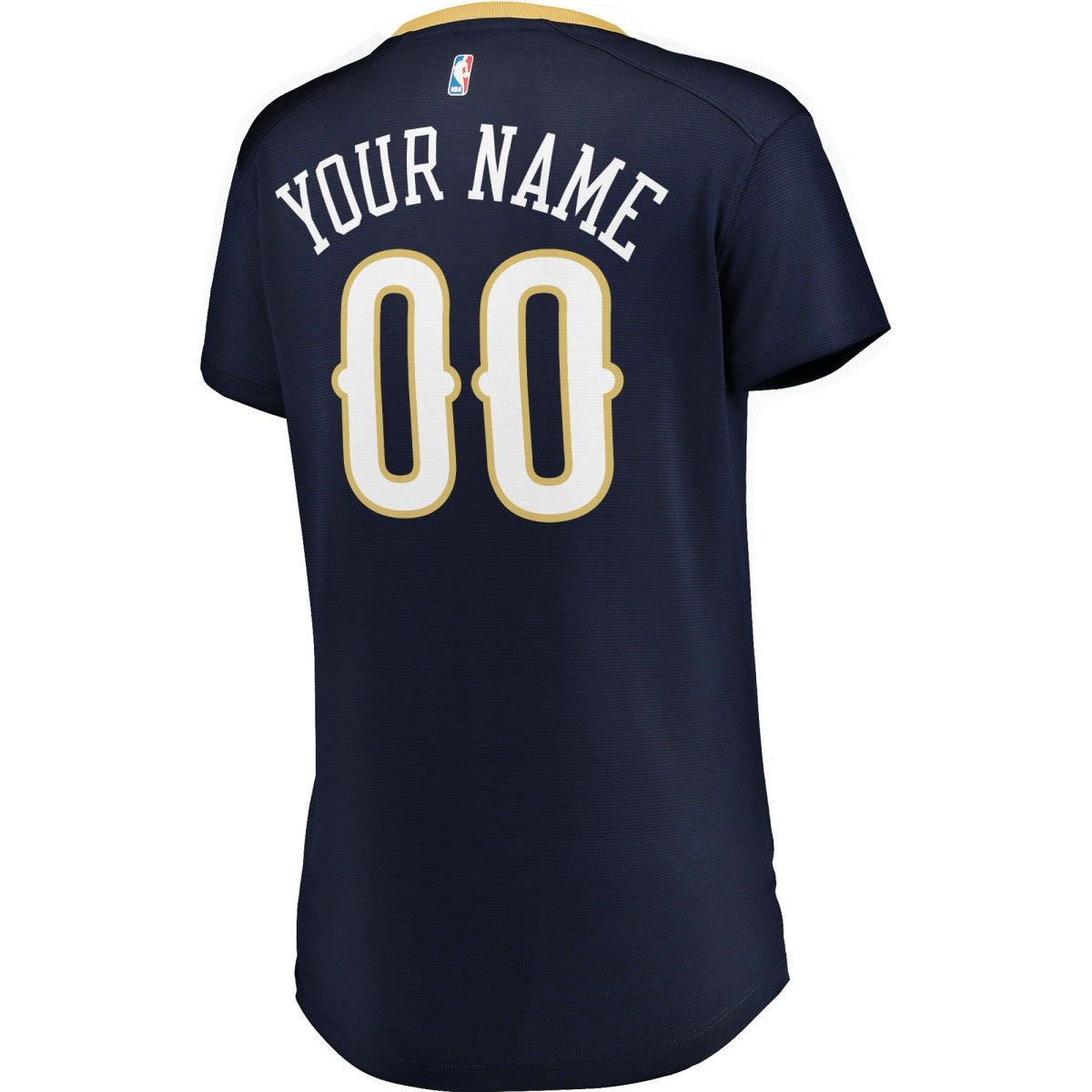 Fanatics New Orleans Pelicans Women's Fast Break Custom Jersey Navy Icon Edition
