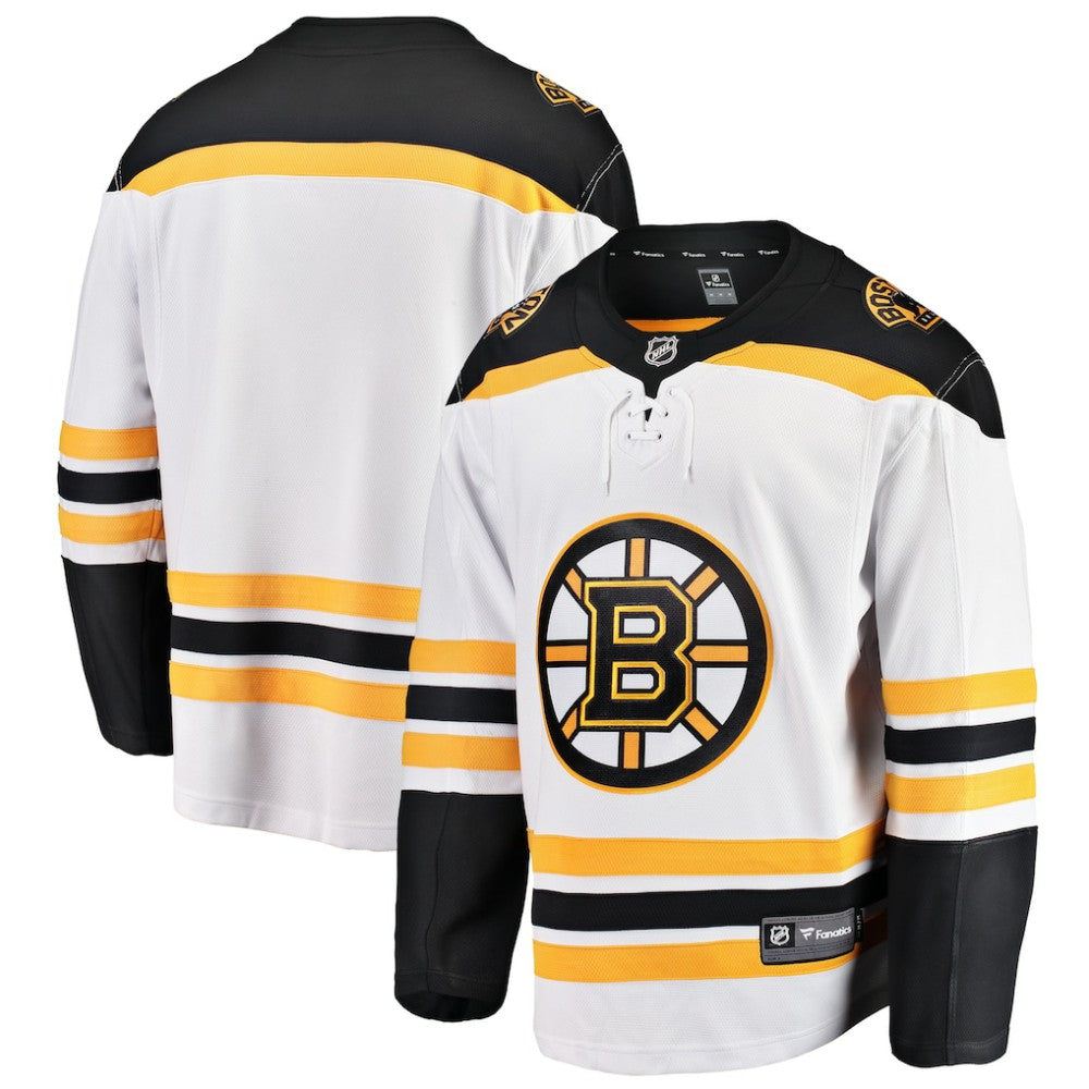 Boston Bruins Fanatics Youth Away Breakaway Jersey - White | Fanatics on sale