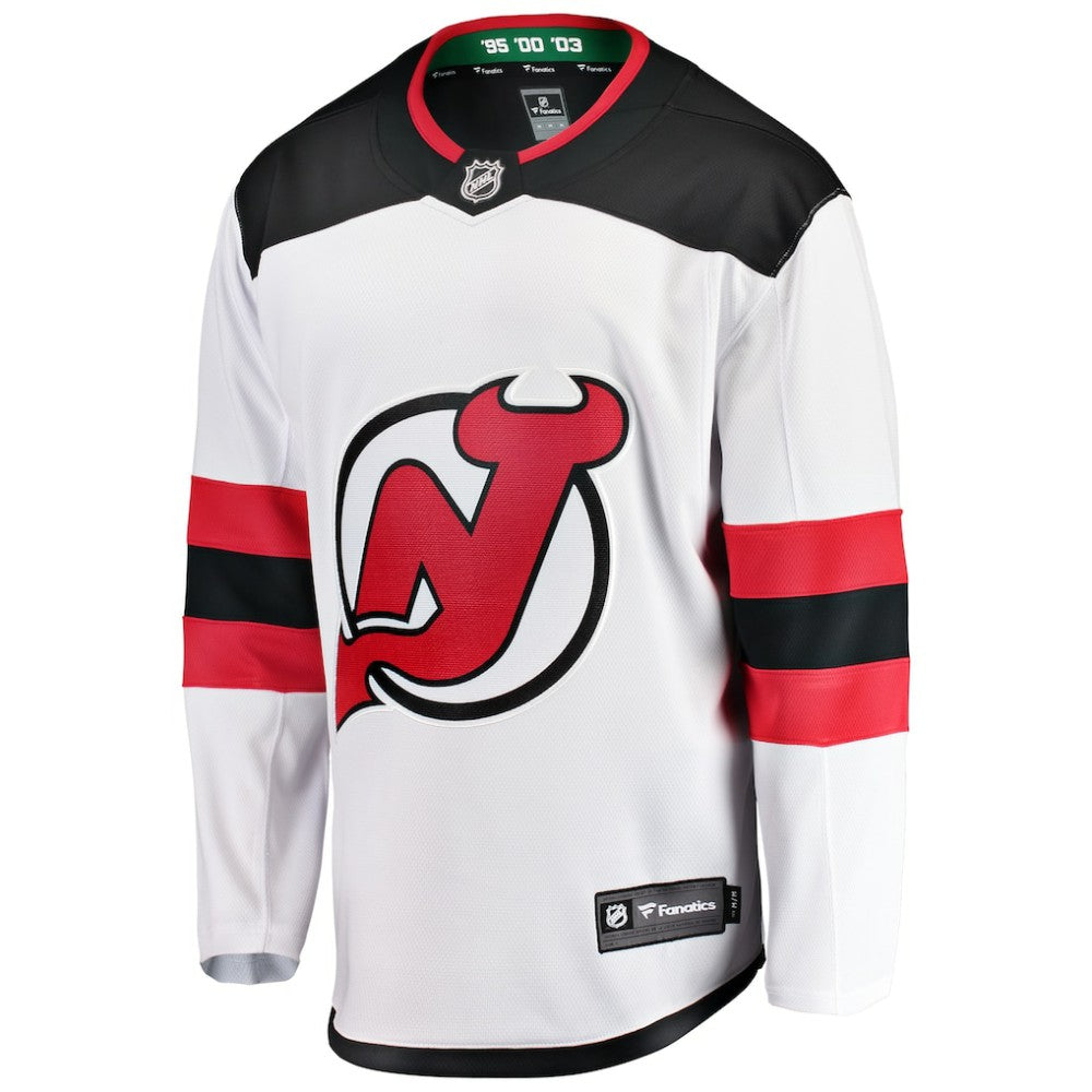 New Jersey Devils Fanatics Youth Away Breakaway Jersey - White | Fanatics sale