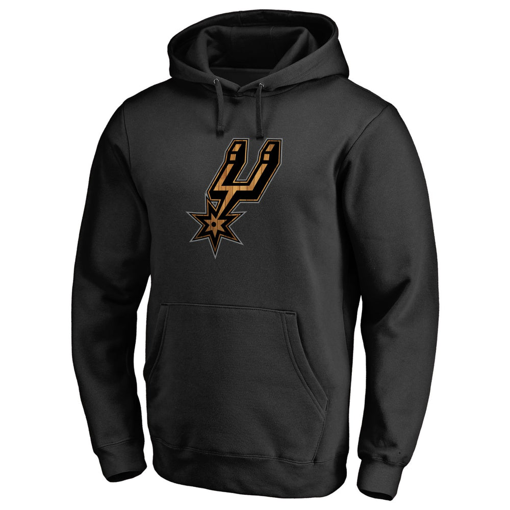 San Antonio Spurs Hardwood Pullover Hoodie Black