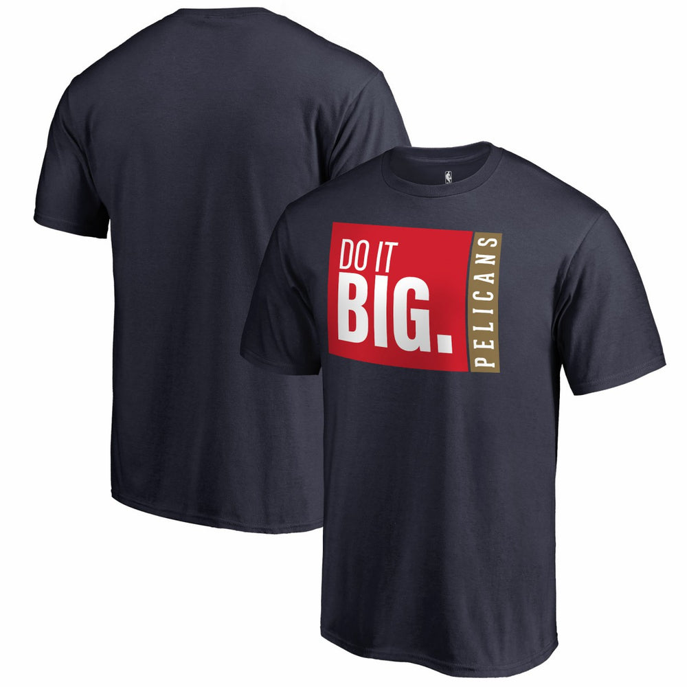 New Orleans Pelicans Do It Big T-Shirt Navy