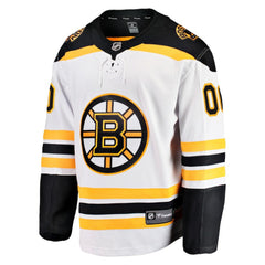 Boston Bruins Fanatics Away Breakaway Custom Jersey - White | Fanatics discount