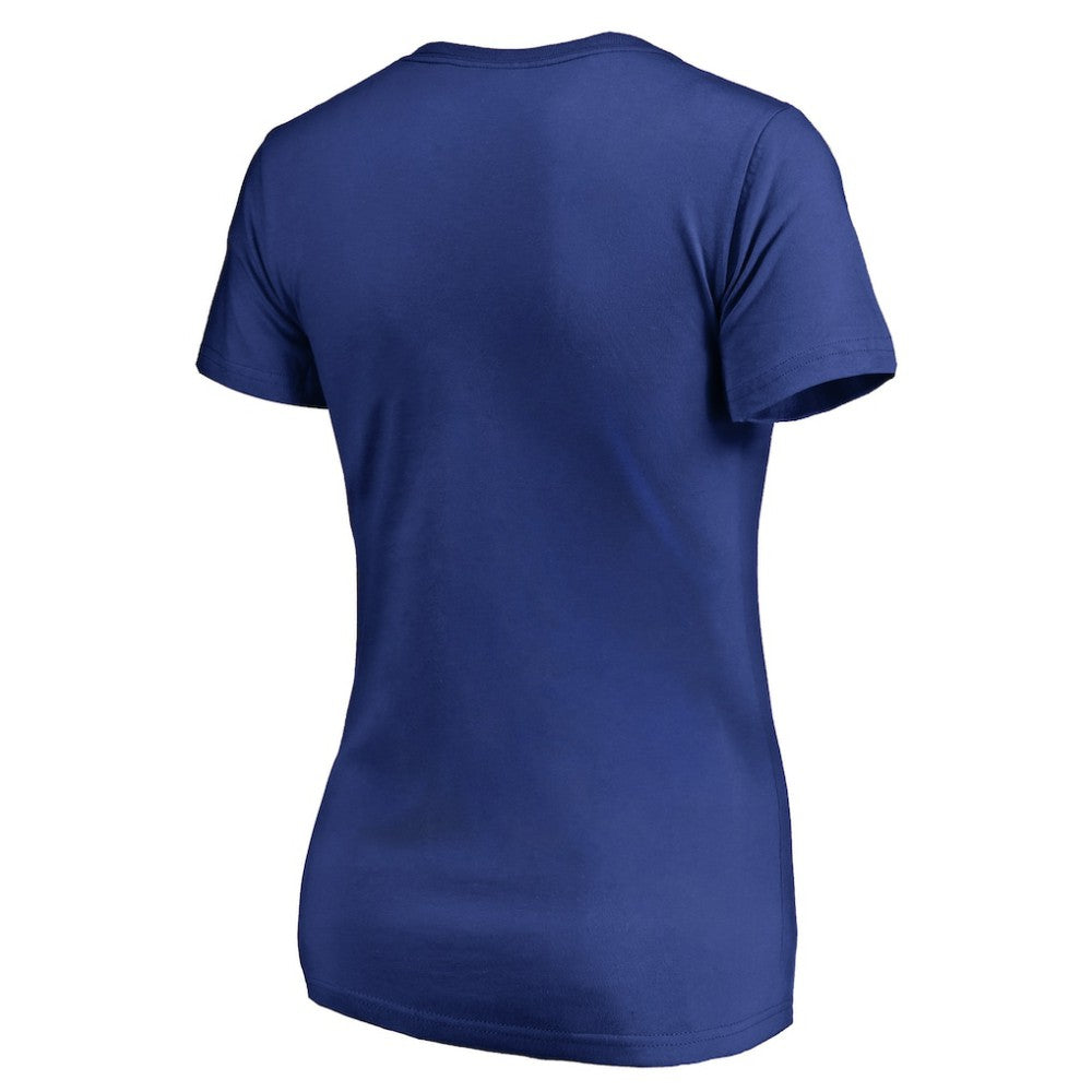 Chicago Cubs Women's Static Logo V-Neck T-Shirt Sale