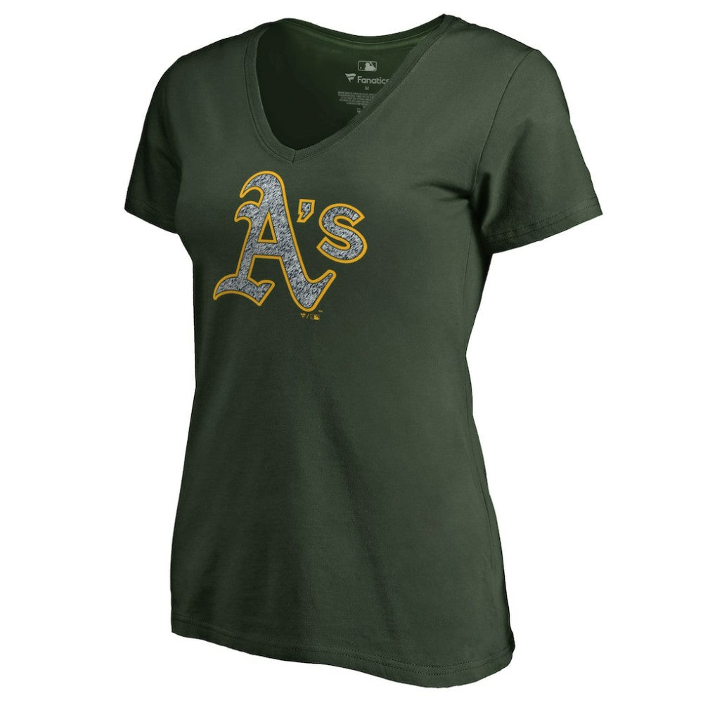 Athletics Women's Static Logo V-Neck T-Shirt for sale