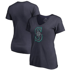 Seattle Mariners Women's Static Logo V-Neck T-Shirt Near Me