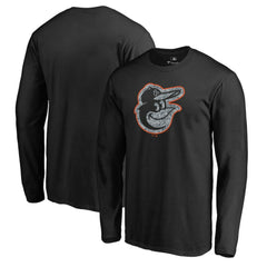 Baltimore Orioles Static Logo Long Sleeve T-Shirt Outlet