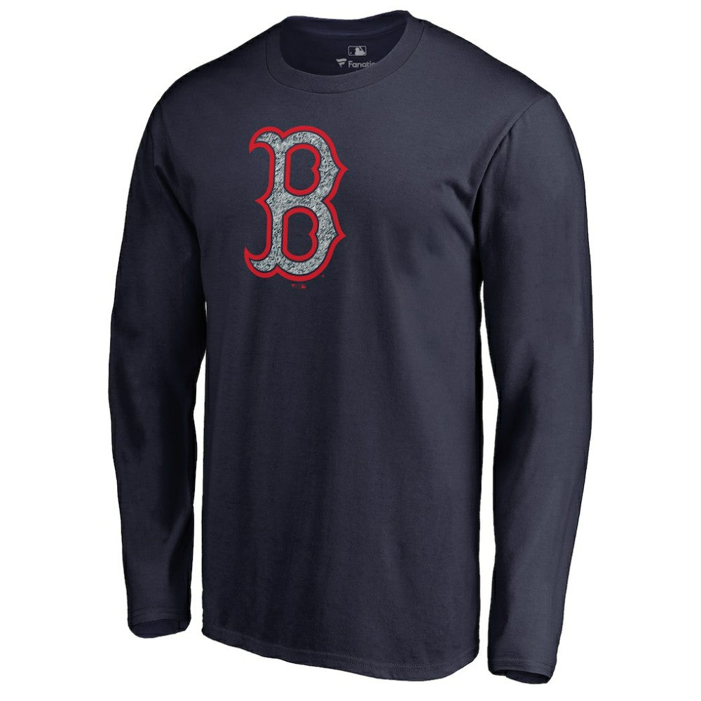 Boston Red Sox Static Logo Long Sleeve T-Shirt Near Me