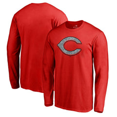 Cincinnati Reds Static Logo Long Sleeve T-Shirt Outlet
