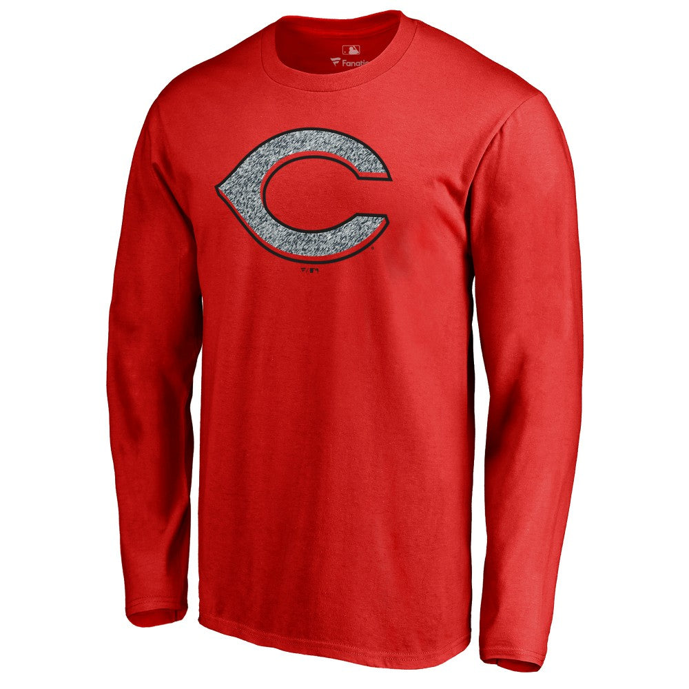 Cincinnati Reds Static Logo Long Sleeve T-Shirt Outlet