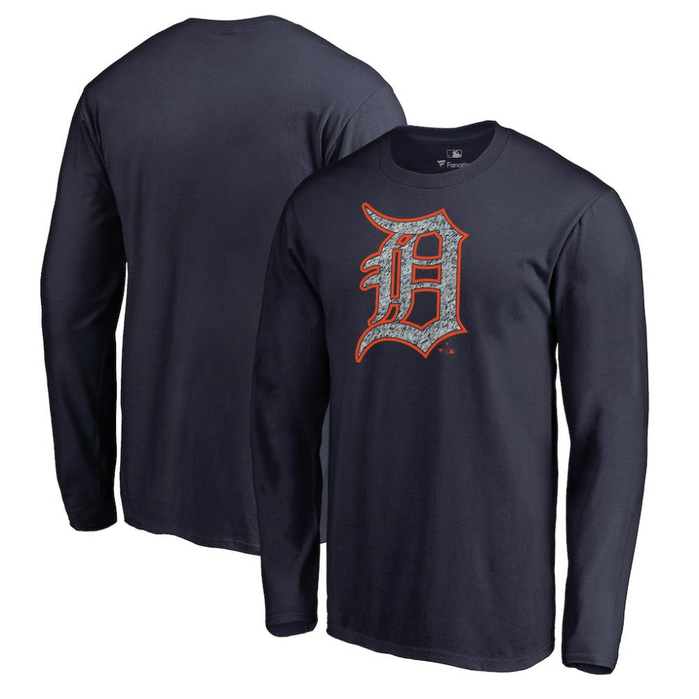 Detroit Tigers Static Logo Long Sleeve T-Shirt for sale