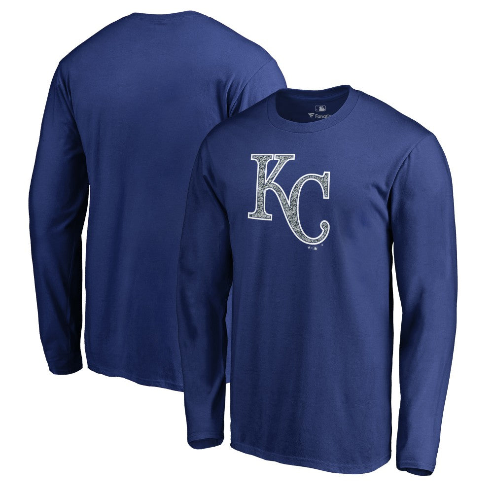 Kansas City Royals Static Logo Long Sleeve T-Shirt for sale