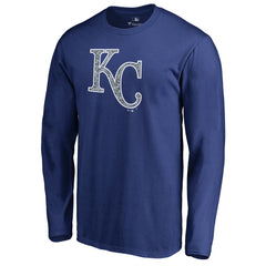 Kansas City Royals Static Logo Long Sleeve T-Shirt for sale