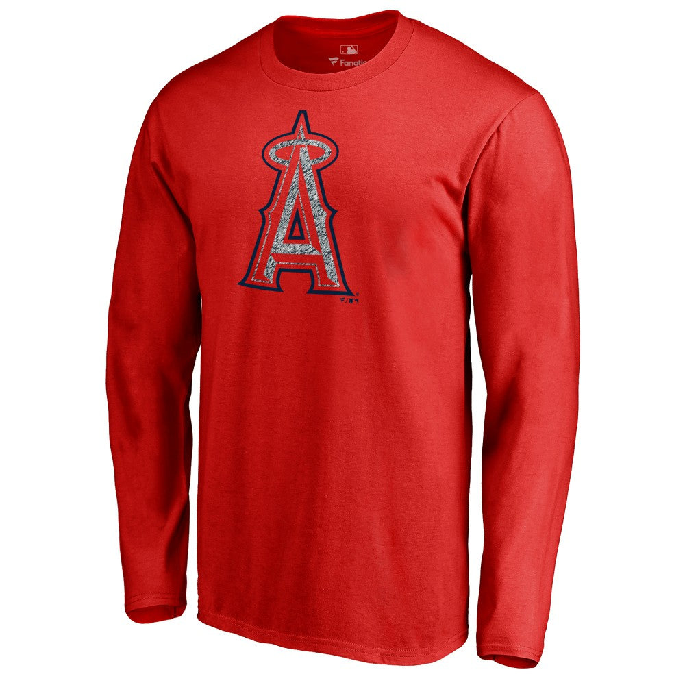 Los Angeles Angels Static Logo Long Sleeve T-Shirt Online