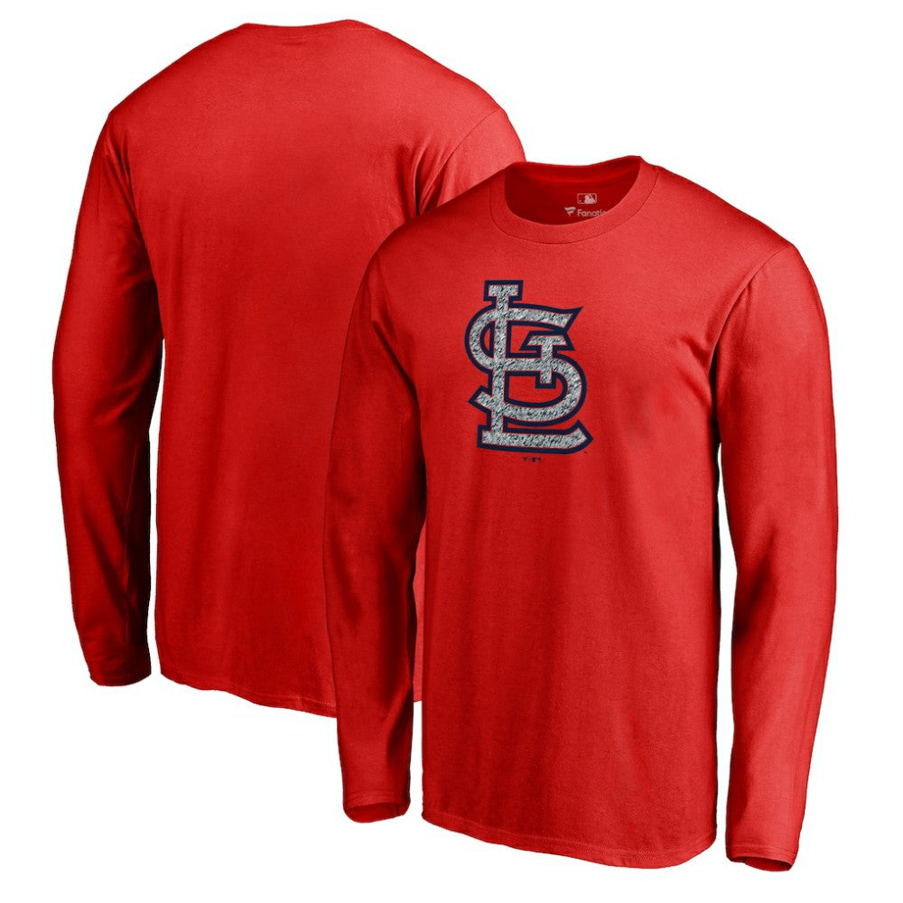 St. Louis Cardinals Static Logo Long Sleeve T-Shirt Outlet