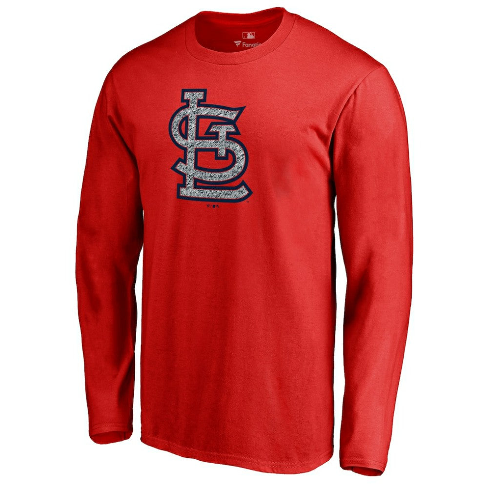 St. Louis Cardinals Static Logo Long Sleeve T-Shirt Outlet