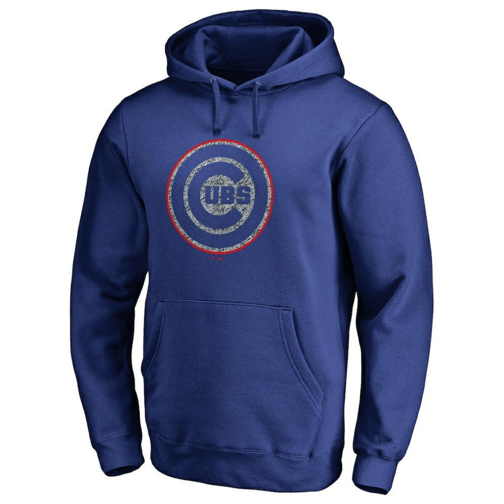 Chicago Cubs Static Logo Pullover Hoodie Discount