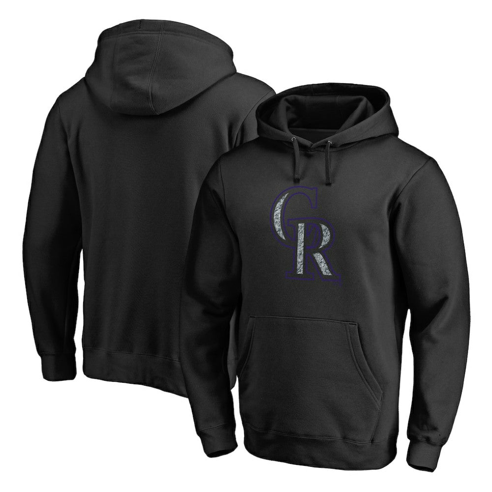 Colorado Rockies Static Logo Pullover Hoodie Online