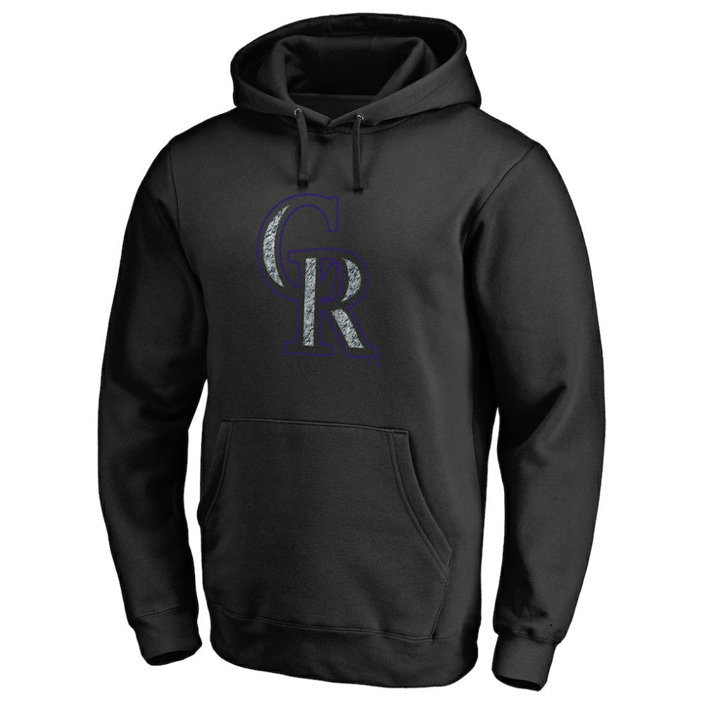 Colorado Rockies Static Logo Pullover Hoodie Online