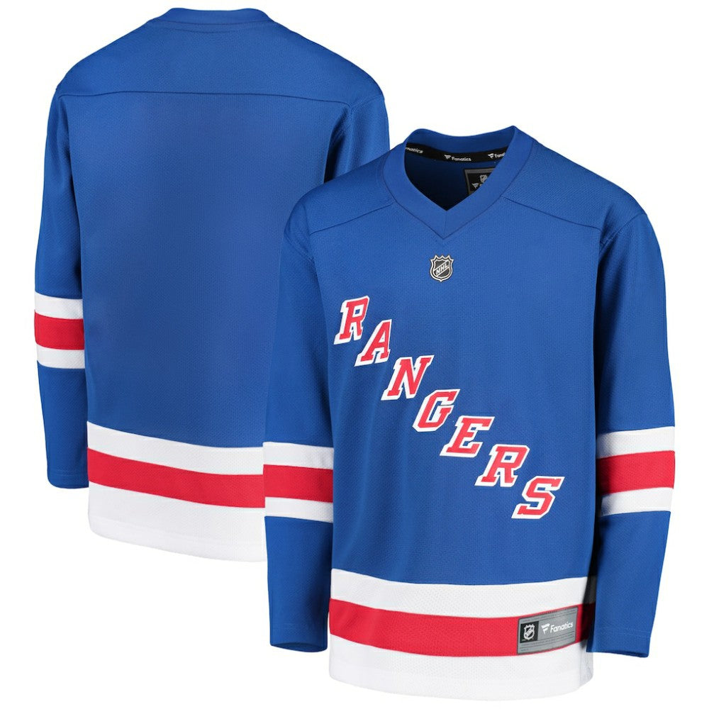 New York Rangers Fanatics Youth Home Replica Blank Jersey - Royal | Fanatics near me