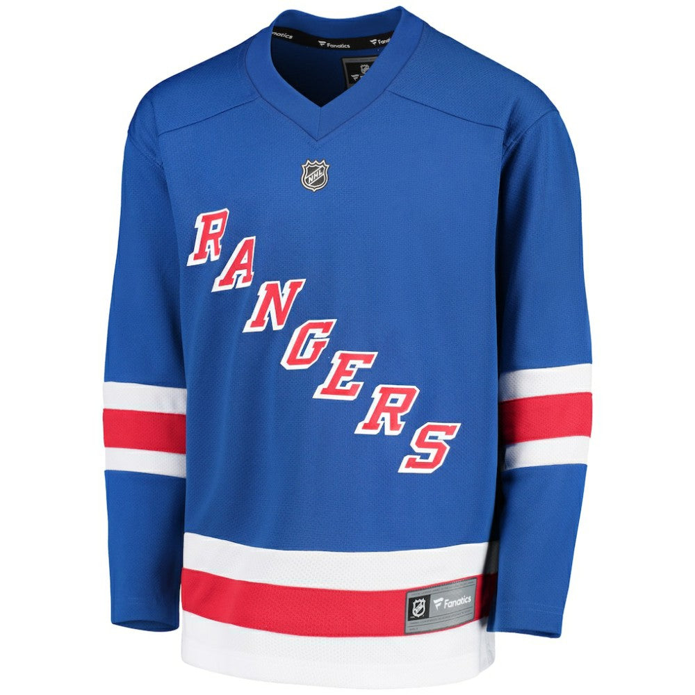 New York Rangers Fanatics Youth Home Replica Blank Jersey - Royal | Fanatics near me
