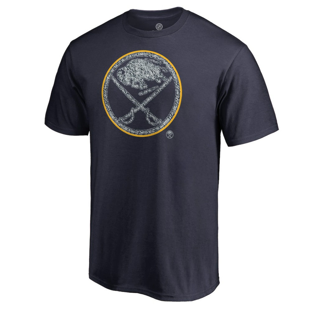 Buffalo Sabres Static Logo T-Shirt - Navy | NHL Clearance