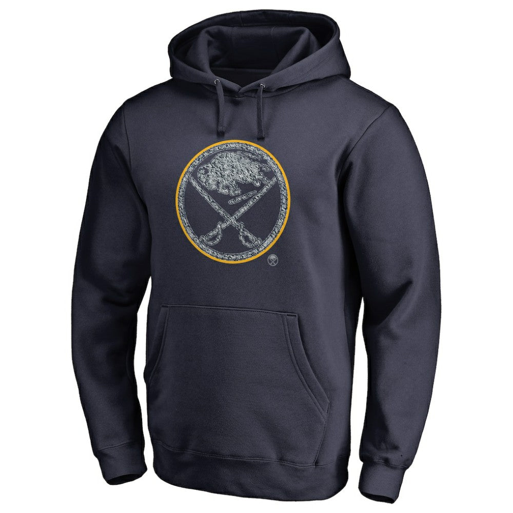 Buffalo Sabres Static Logo Pullover Hoodie - Navy | NHL discount