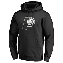 Indiana Pacers Marble Logo Pullover Hoodie Black
