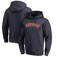 Houston Astros Official Wordmark Fitted Pullover Hoodie Sale