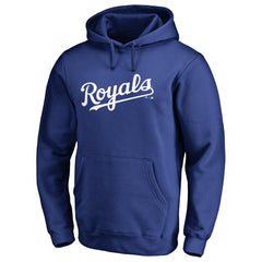 Kansas City Royals Official Wordmark Fitted Pullover Hoodie Sale