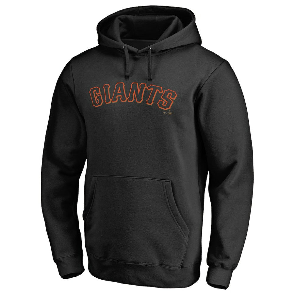 San Francisco Giants Official Wordmark Fitted Pullover Hoodie Discount