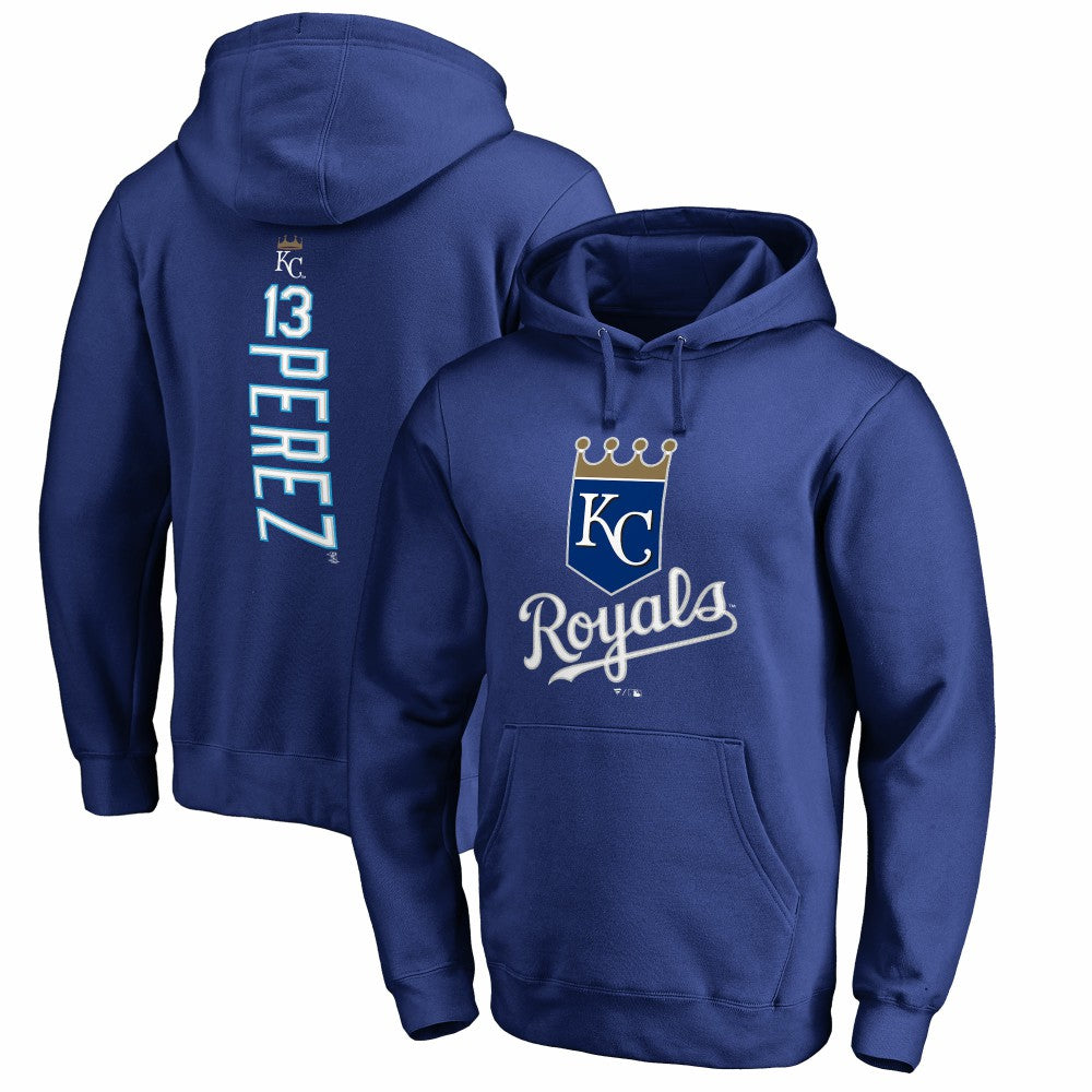 Salvador Perez Kansas City Royals Backer Pullover Hoodie Discount
