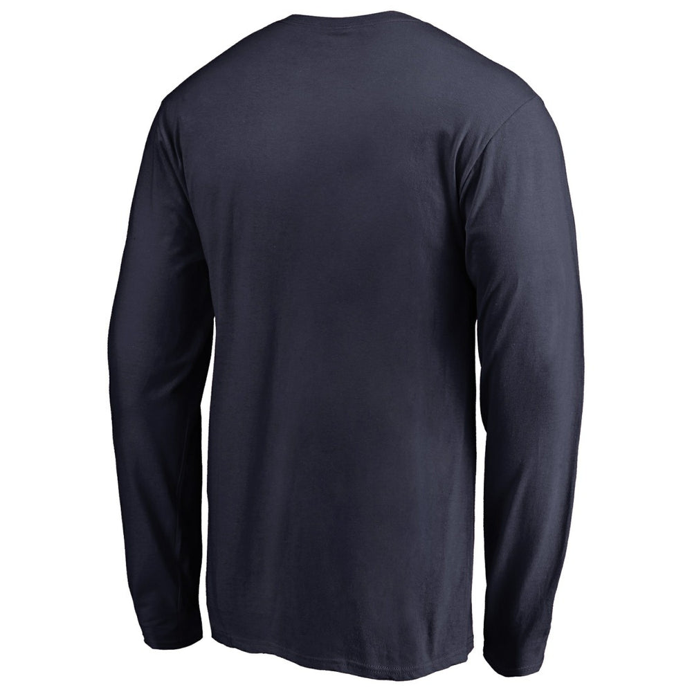 Seattle Seahawks Alternate Team Logo Gear Flea Flicker Long Sleeve T-Shirt - College Navy - NFL