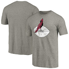 Arizona Cardinals Throwback Logo Tri-Blend T-Shirt - Ash - NFL