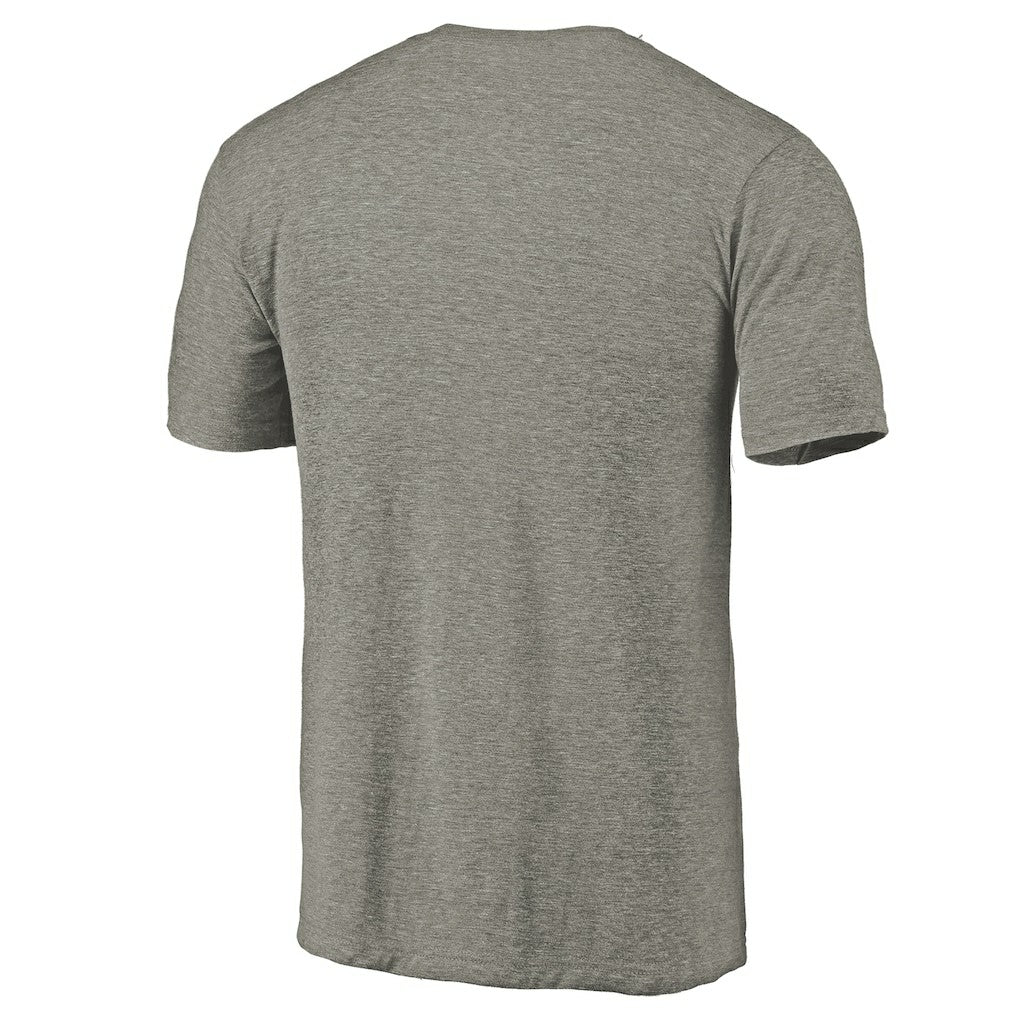San Francisco 49ers Throwback Logo Tri-Blend T-Shirt - Ash - NFL