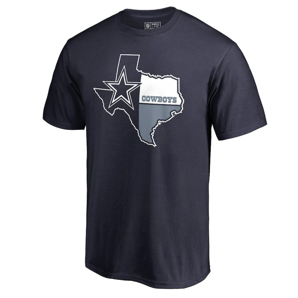 Dallas Cowboys Hometown Collection T-Shirt - Navy - NFL