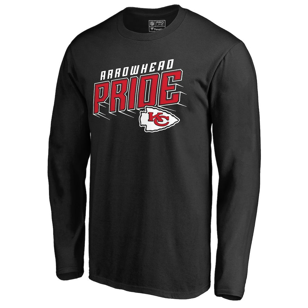 Kansas City Chiefs Hometown Collection Long Sleeve T-Shirt - Black - NFL