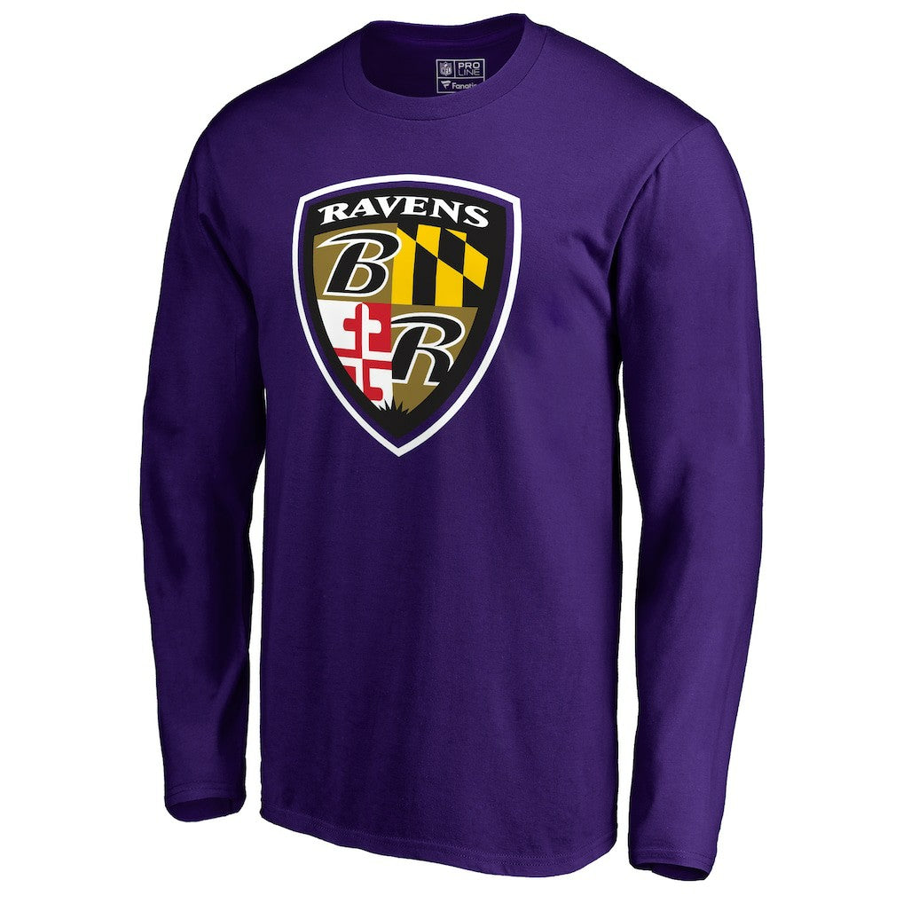 Baltimore Ravens Hometown Collection Long Sleeve T-Shirt - Purple - NFL