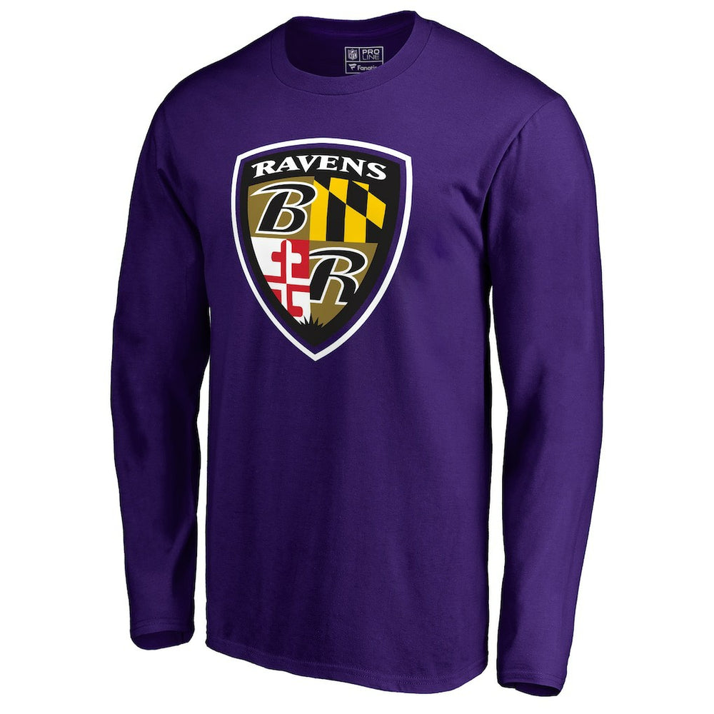 Baltimore Ravens Hometown Collection Long Sleeve T-Shirt - Purple - NFL