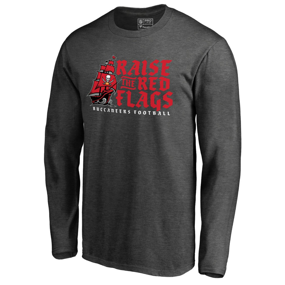 Tampa Bay Buccaneers Hometown Collection Long Sleeve T-Shirt - Heathered Gray - NFL
