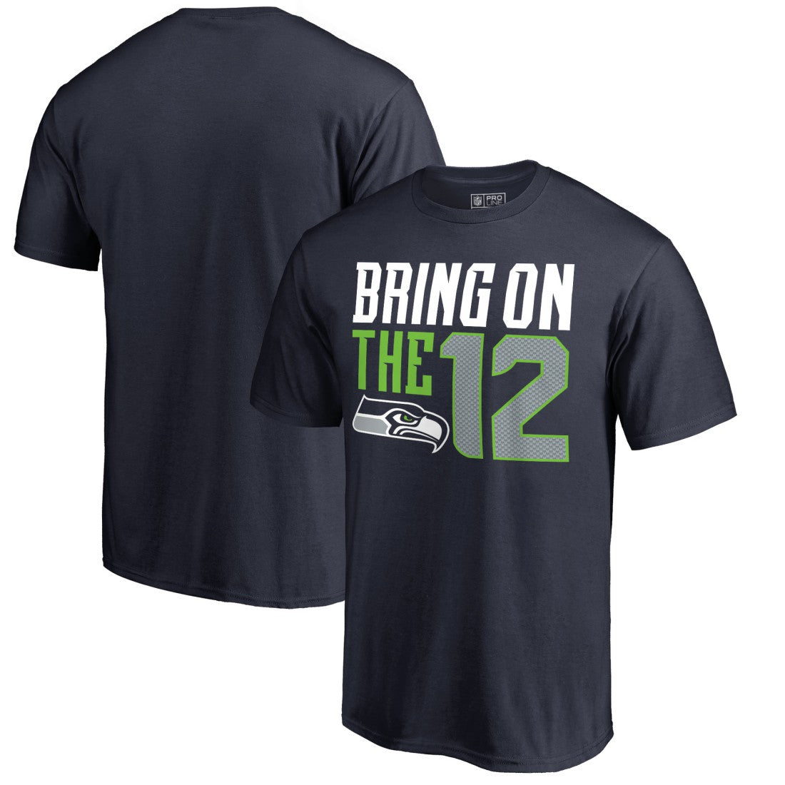 Seattle Seahawks Hometown Collection T-Shirt - Navy - NFL