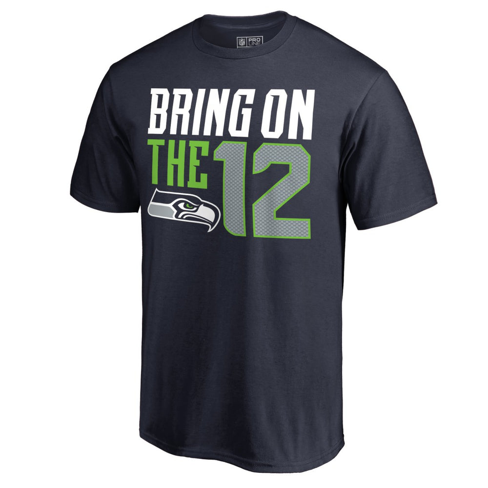 Seattle Seahawks Hometown Collection T-Shirt - Navy - NFL