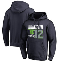 Seattle Seahawks Hometown Collection Pullover Hoodie - Navy - NFL