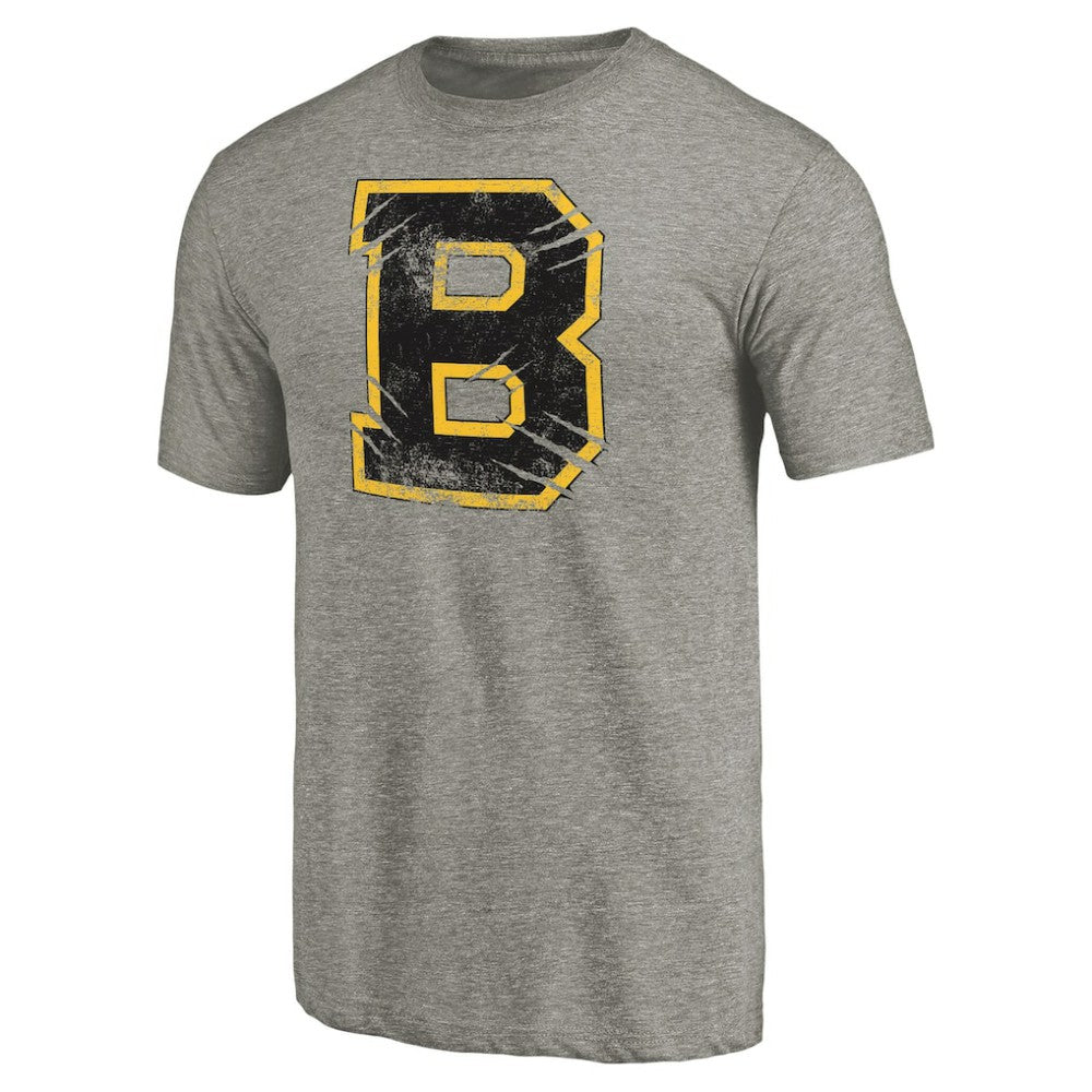 Boston Bruins Hometown Collection Tri-Blend T-Shirt - Gray | NHL Lifestyle